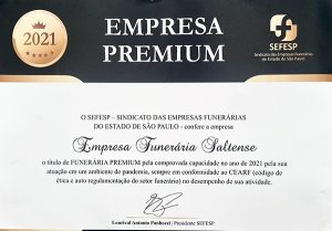 Read more about the article Funerária Saltense tem atuação destacada como Funerária Premium em 2021