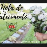 Funerária Saltense informa o falecimento de dona Maria Salete Bolognesi Antunes