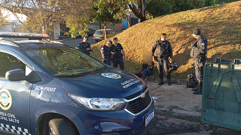 Monitoramento interno e ação rápida da GCM prendem 4 autores de furtos no Cemitério em Salto